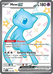 Mew ex 216/091 Shiny Ultra Rare ex