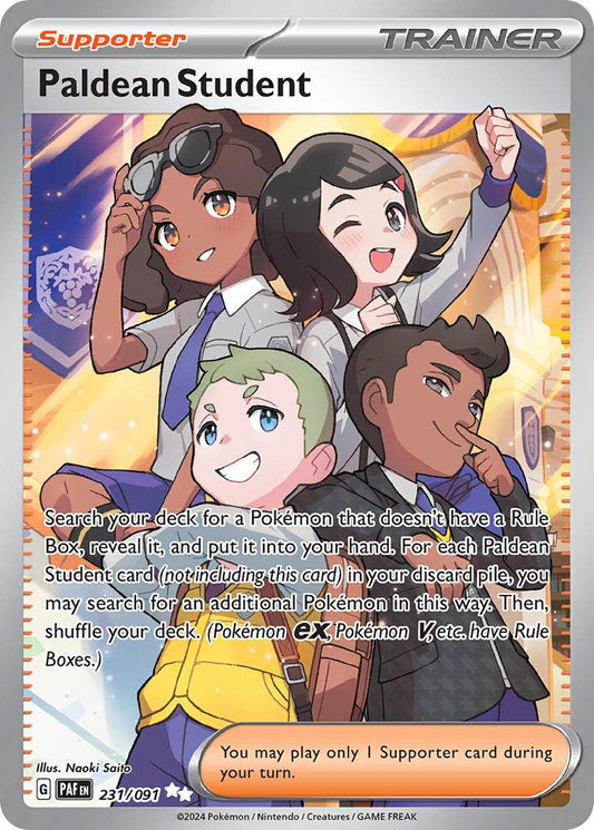 Paldean Student 231/91 Ultra Rare - MissingNo.