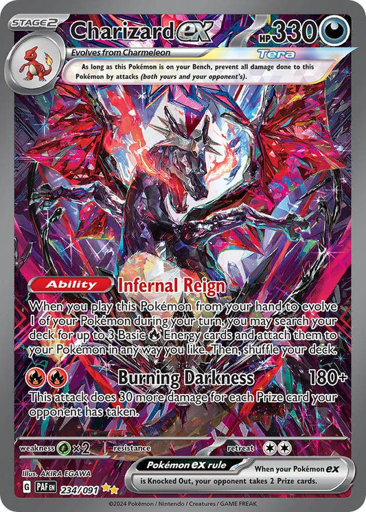 Charizard ex 234/91 Special Illustration Rare ex - MissingNo.