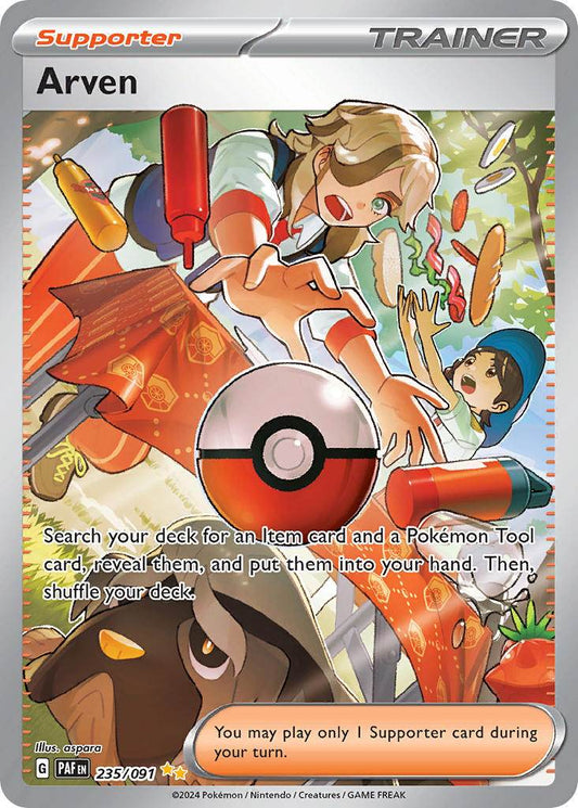 Arven 235/91 Special Illustration Rare - MissingNo.