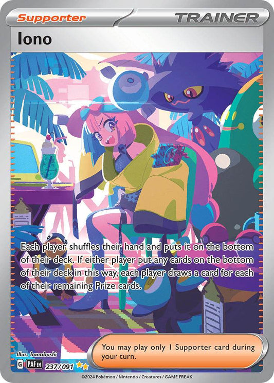 Iono 237/91 Special Illustration Rare - MissingNo.