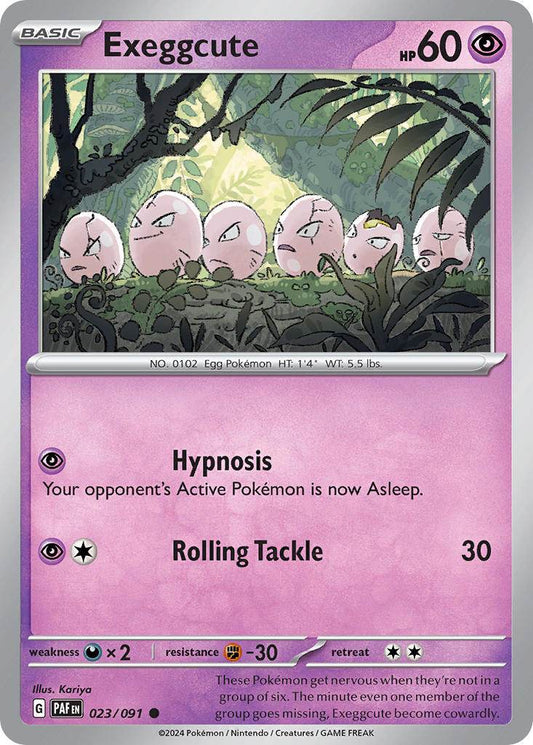 Exeggcute 23/91 Common - MissingNo.