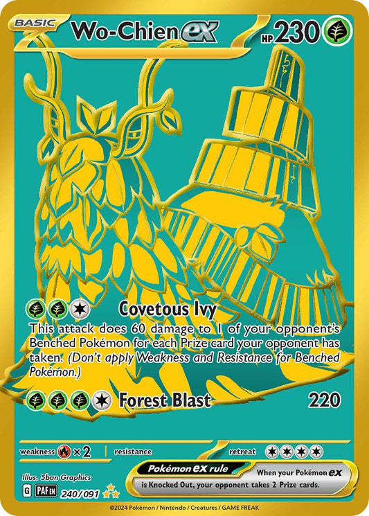 Wo-Chien ex 240/91 Gold Hyper Rare ex - MissingNo.