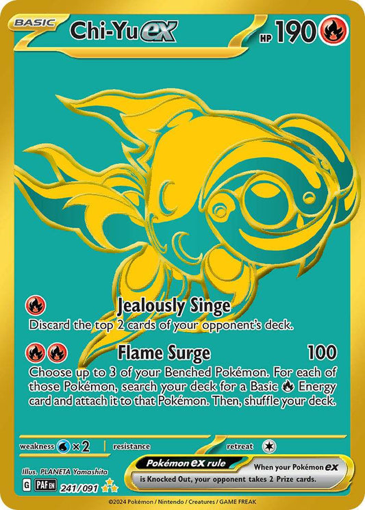 Chi-Yu ex 241/91 Gold Hyper Rare ex - MissingNo.