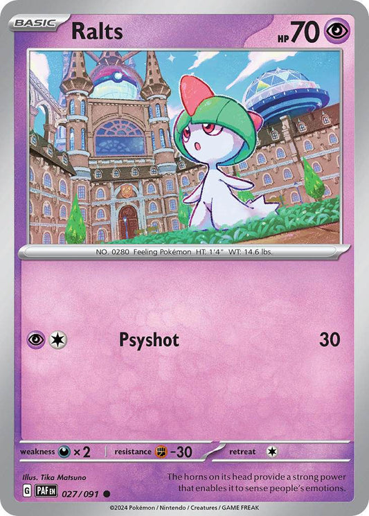 Ralts 27/91 Common - MissingNo.