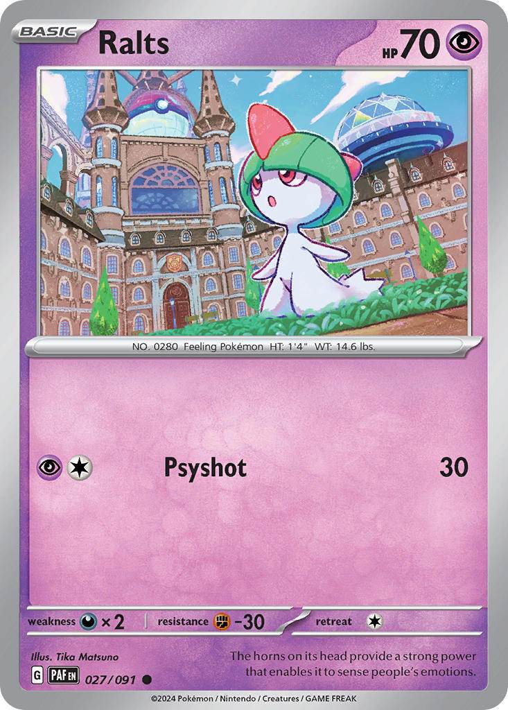 Ralts 27/91 Reverse Common - MissingNo.
