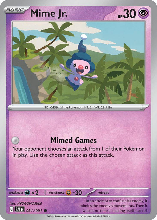 Mime Jr. 31/91 Common - MissingNo.
