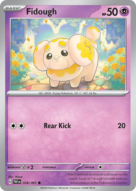 Fidough 38/91 Reverse Common - MissingNo.