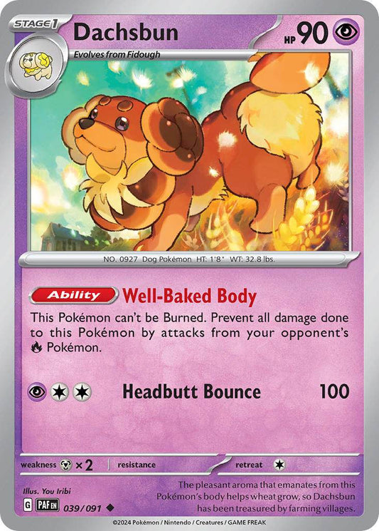 Dachsbun 39/91 Uncommon - MissingNo.