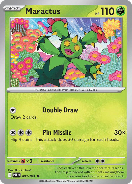Maractus 3/91 Reverse Common - MissingNo.