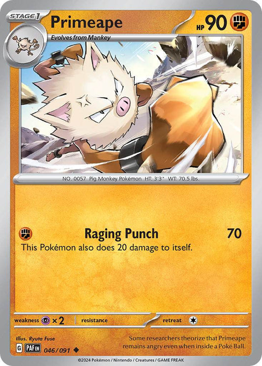 Primeape 46/91 Uncommon - MissingNo.