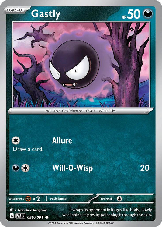 Gastly 55/91 Reverse Common - MissingNo.