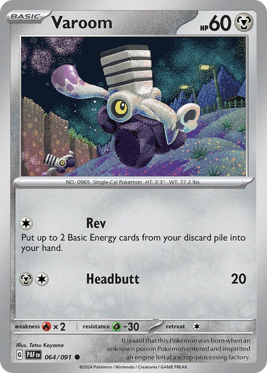 Varoom 64/91 Reverse Common - MissingNo.
