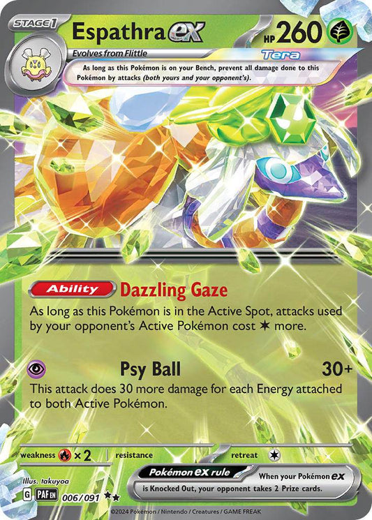 Espathra ex 6/91 Double Rare ex - MissingNo.