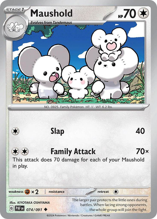 Maushold 74/91 Reverse Uncommon - MissingNo.
