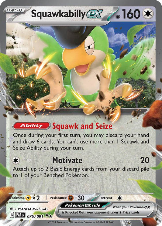 Squawkabilly ex 75/91 Double Rare ex - MissingNo.