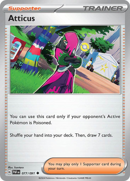 Atticus 77/91 Reverse Uncommon - MissingNo.