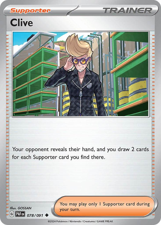 Clive 78/91 Uncommon - MissingNo.