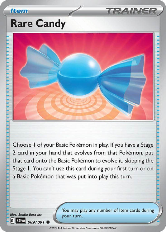 Rare Candy 89/91 Reverse Common - MissingNo.