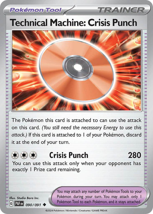 Technical Machine: Crisis Punch 90/91 Uncommon - MissingNo.