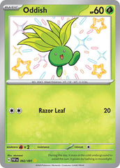 Oddish 092/091 Shiny Rare