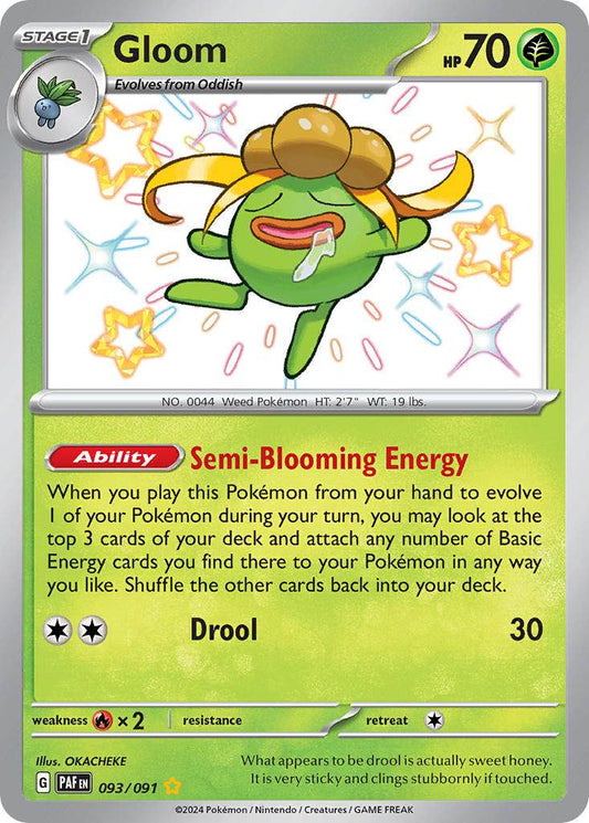 Gloom 93/91 Shiny Rare - MissingNo.