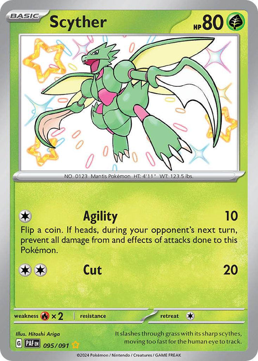 Scyther 95/91 Shiny Rare - MissingNo.