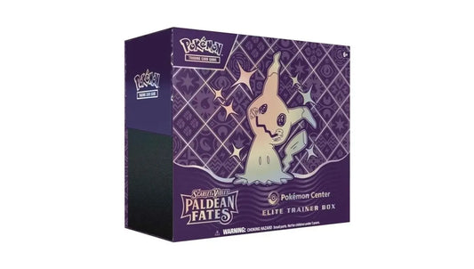 Paldean Fates Pokemon Center Elite Trainer Box Pokemon Cards