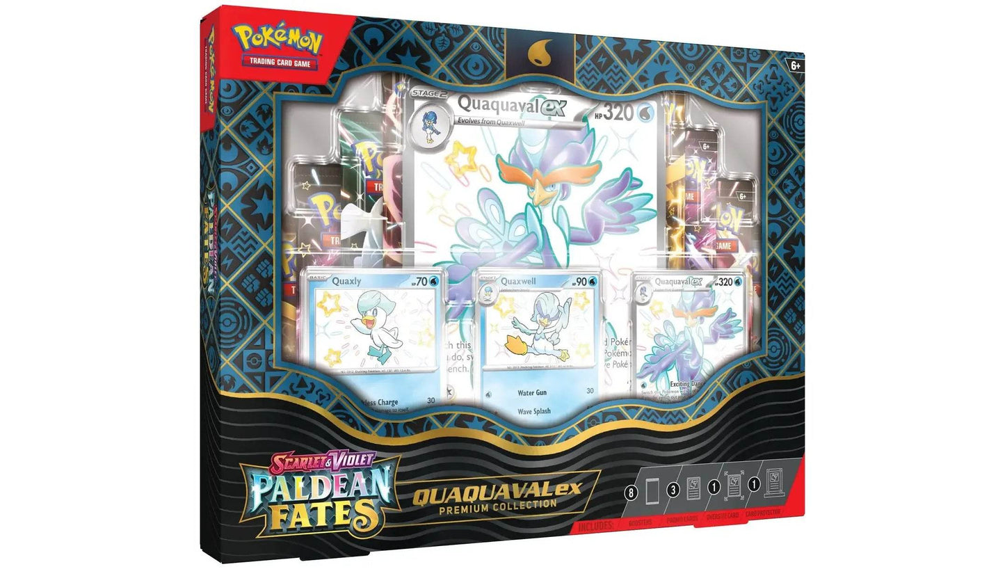 Paldean Fates Premium Collection Quaquaval - MissingNo.