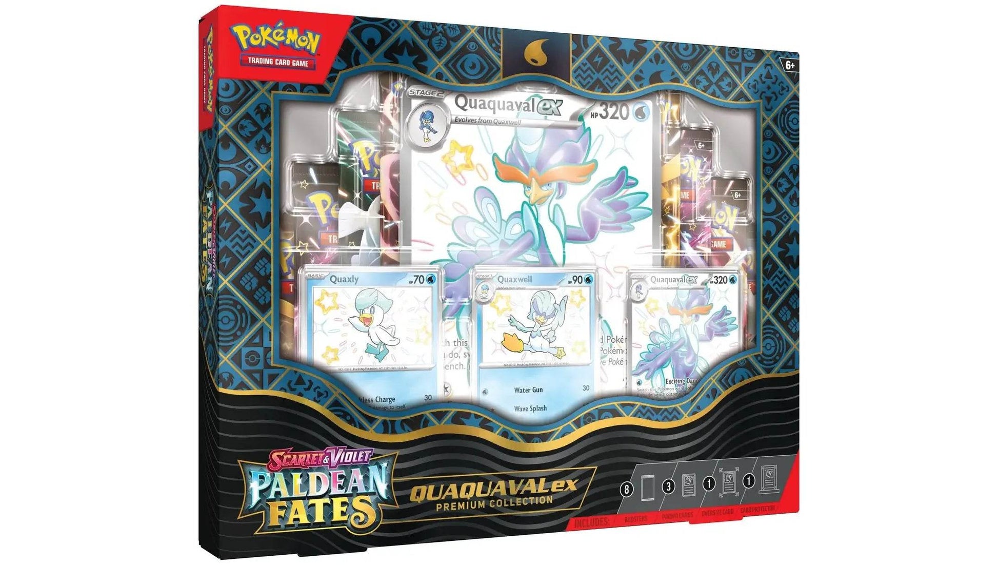 Paldean Fates Premium Collection Quaquaval - MissingNo.
