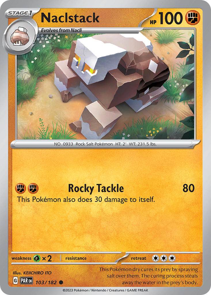 Naclstack 103/182 Reverse Common - MissingNo.