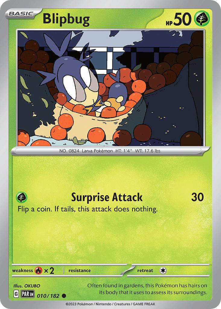 Blipbug 10/182 Reverse Common - MissingNo.