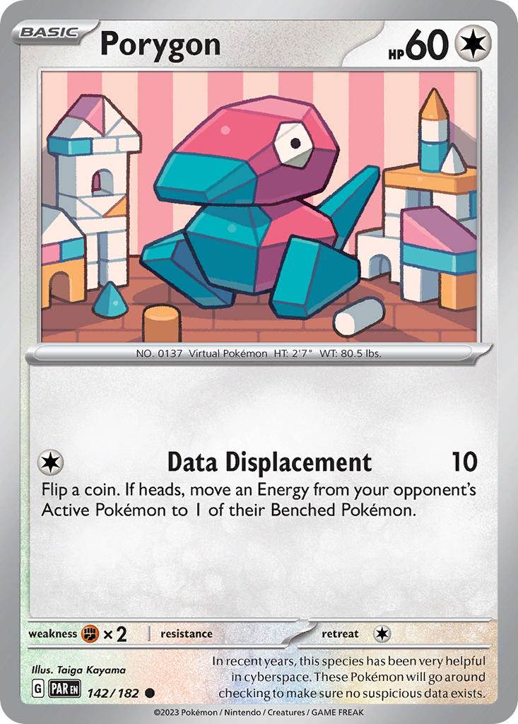 Porygon 142/182 Common - MissingNo.