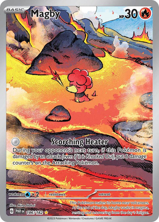 Magby 186/182 Illustration Rare - MissingNo.