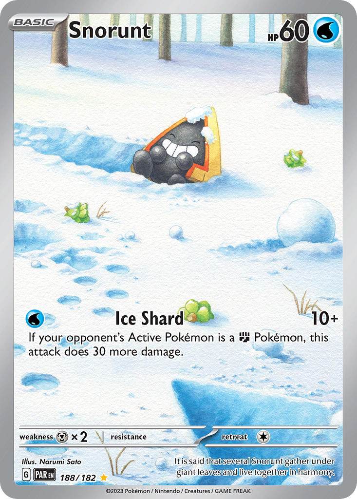 Snorunt 188/182 Illustration Rare - MissingNo.