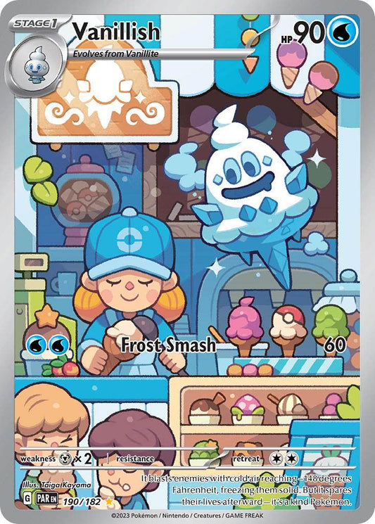 Vanillish 190/182 Illustration Rare - MissingNo.