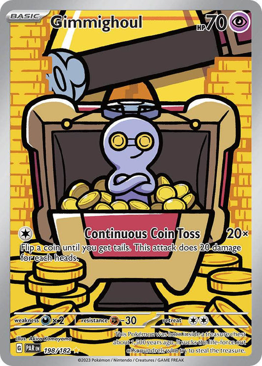 Gimmighoul 198/182 Illustration Rare - MissingNo.