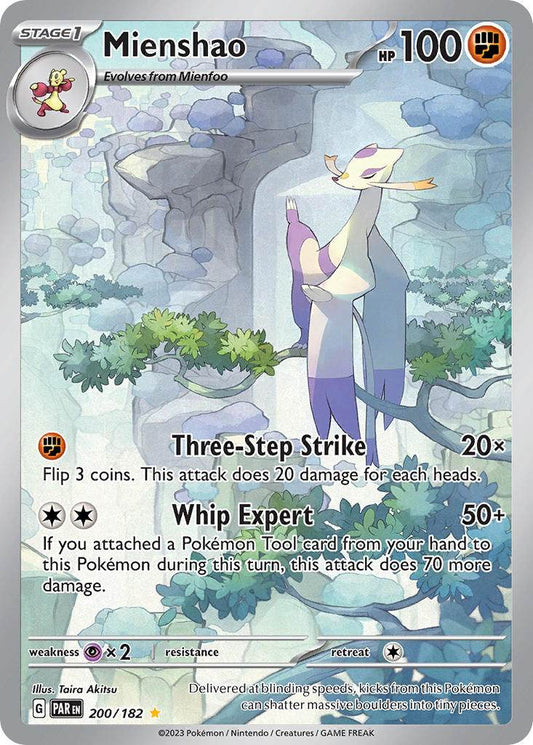 Mienshao 200/182 Illustration Rare - MissingNo.