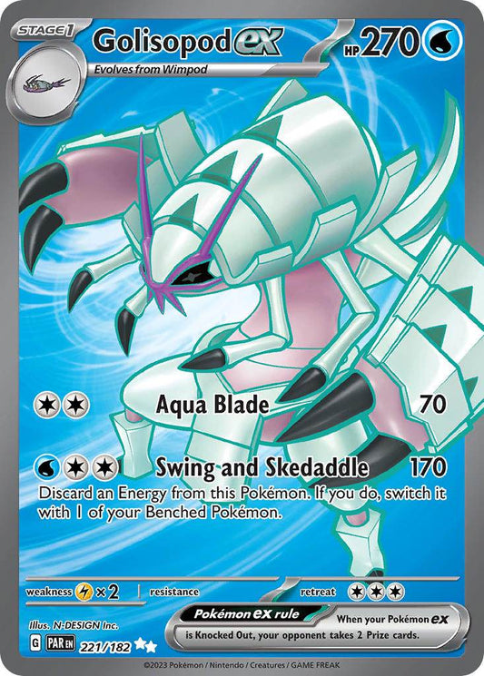 Golisopod ex 221/182 Ultra Rare ex - MissingNo.