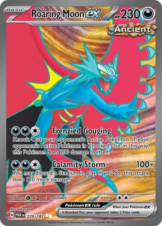 Roaring Moon ex 229/182 Ultra Rare ex - MissingNo.