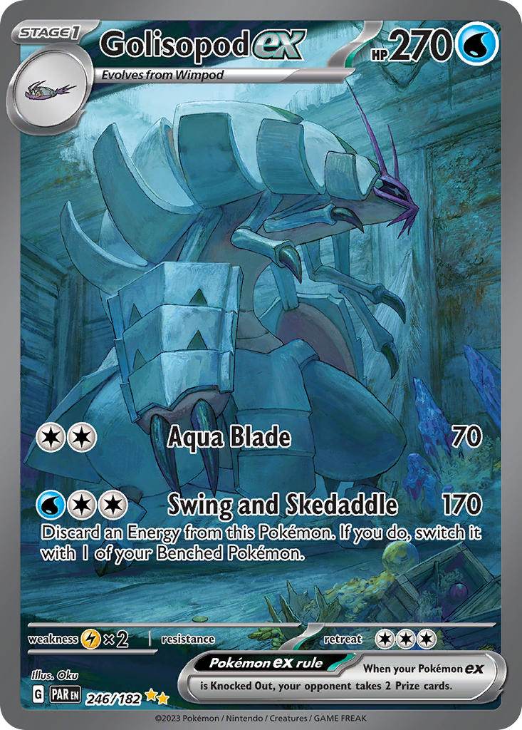 Golisopod ex 246/182 Special Illustration Rare ex - MissingNo.