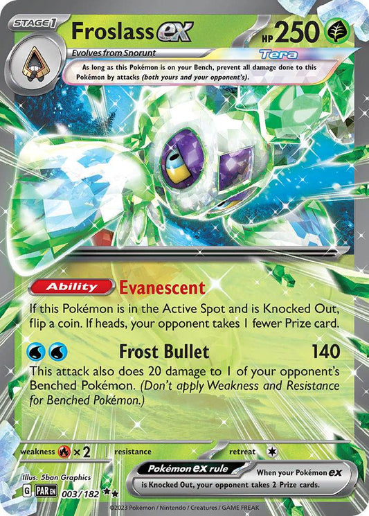 Froslass ex 3/182 Double Rare ex - MissingNo.