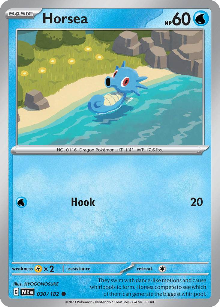 Horsea 30/182 Reverse Common - MissingNo.