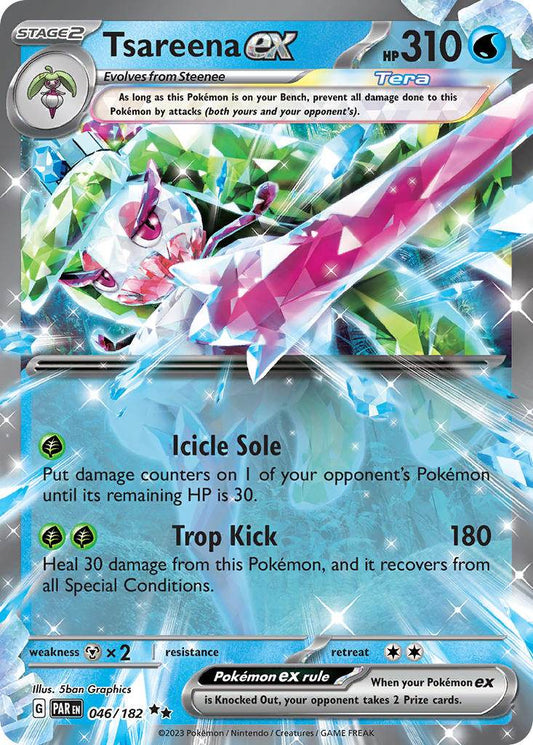 Tsareena ex 46/182 Double Rare ex - MissingNo.