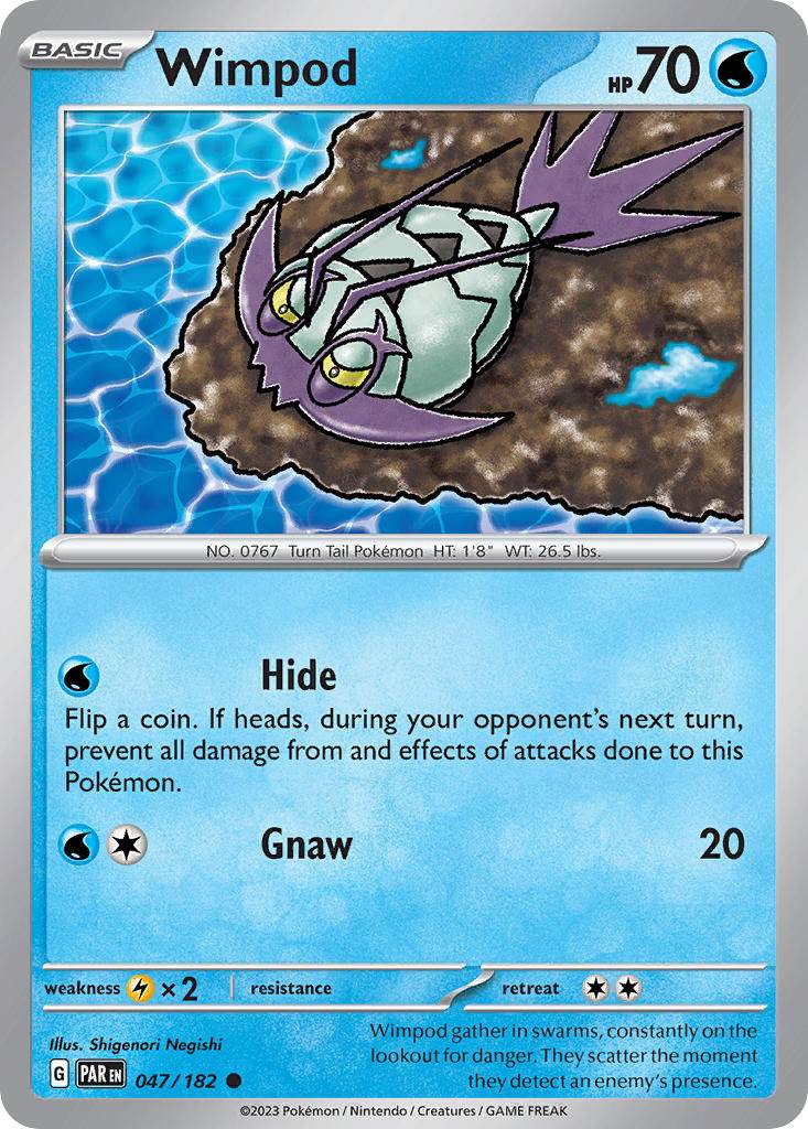 Wimpod 47/182 Reverse Common - MissingNo.