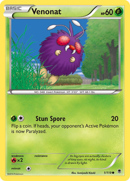 Venonat 1/119 Common - MissingNo.