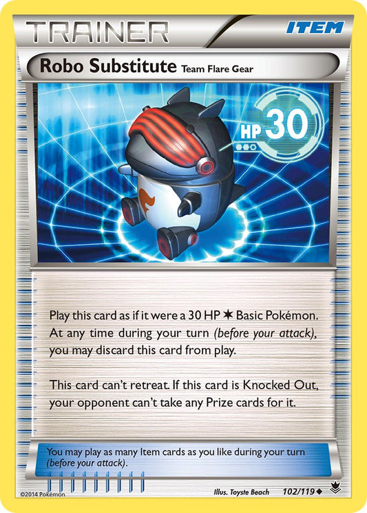 Robo Substitute 102/119 Uncommon - MissingNo.