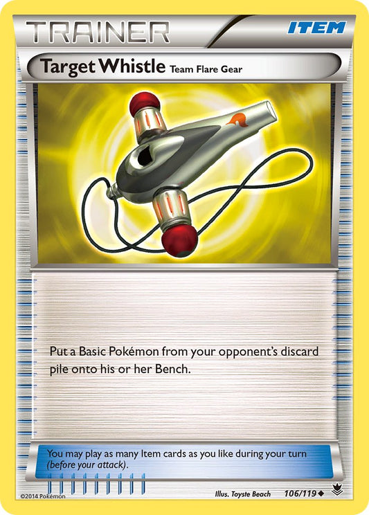 Target Whistle 106/119 Uncommon - MissingNo.