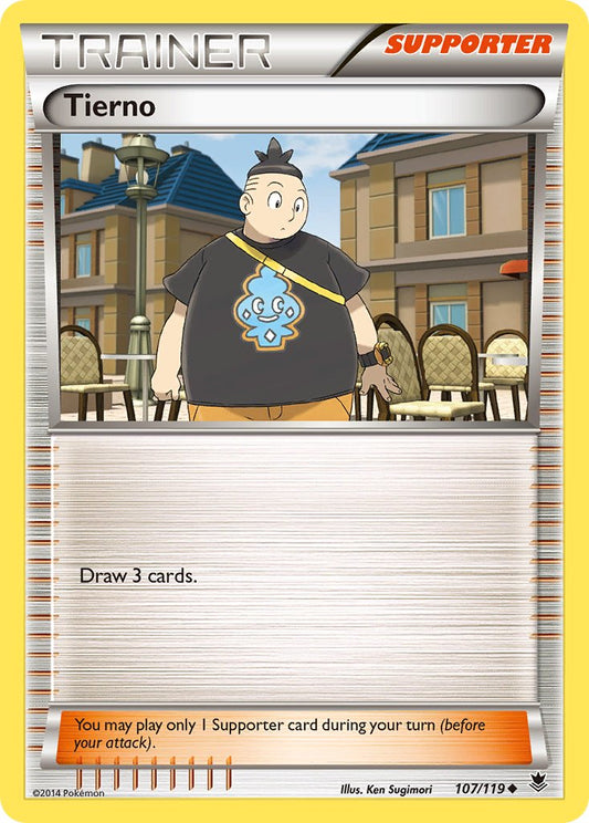 Tierno 107/119 Reverse Uncommon - MissingNo.