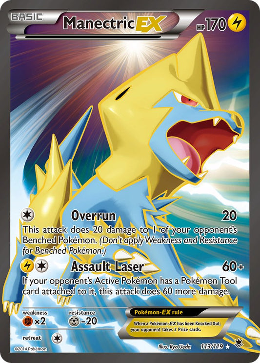 Manectric EX 113/119 Holo Ultra Rare EX - MissingNo.
